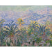 Reproductie van het schilderij Parijzers aan Bordighera - Claude Monet