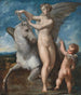 Saturnus en Philyra - Parmigianino — weergave van het kunstwerk