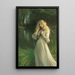 Ophelia - Pascal-Adolphe-Jean Dagnan-Bouveret — framed artwork on a wall