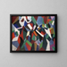 Composition II - Patrick Henry Bruce — framed artwork on a wall