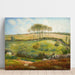 Reproduction of the painting Pasture near Cherbourg (Normandy) - Jean-François Millet