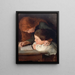 La lecture - Paul-Albert Bartholomé — ingelijst kunstwerk aan de muur