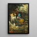 Two Laundresses - Paul-Camille Guigou — framed artwork on a wall