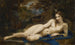 Diane rustend - Paul-Jacques-Aimé Baudry — weergave van het kunstwerk