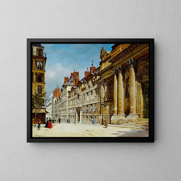 La Sorbonne - Paul-Joseph-Victor Dargaud — framed artwork on a wall