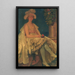 Figure de théâtre - Paul Albert Laurens — ingelijst kunstwerk aan de muur