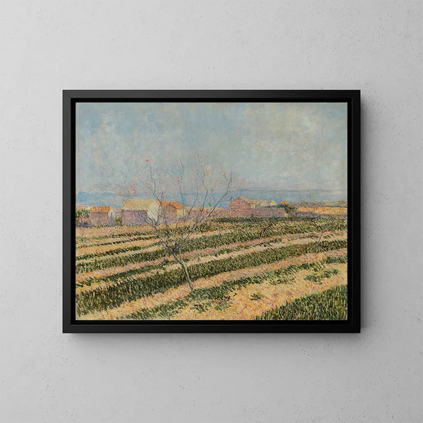 Capri - Paul Baum — framed artwork on a wall