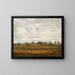 Landschap van veenmoerassen bij Dachau - Paul Baum — ingelijst kunstwerk aan de muur