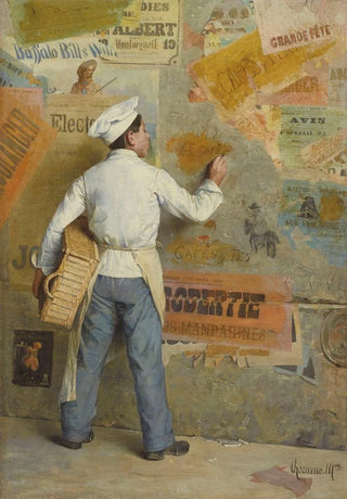 Paul Charles ChocarneMoreau - Young baker demonstrating his political opinions.webp