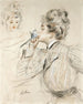 Le Parfum - Paul César Helleu — weergave van het kunstwerk