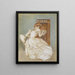 Madame Helleu, son secretaresse - Paul César Helleu — ingelijst kunstwerk aan de muur