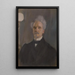 Portret van Henri Rochefort 1830-1913 - Paul César Helleu — ingelijst kunstwerk aan de muur