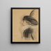 Portret van Belle da Costa Greene - Paul César Helleu — ingelijst kunstwerk aan de muur