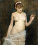 Staand naakt - Paul César Helleu — weergave van het kunstwerk