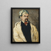 Antoine Dominique Sauveur Aubert geboren 1817 de oom van de kunstenaar - Paul Cézanne — ingelijst kunstwerk aan de muur