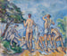 Baders - Paul Cézanne — weergave van het kunstwerk