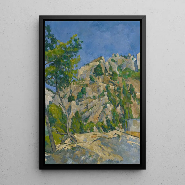 Fond du ravin - Paul Cézanne — ingelijst kunstwerk aan de muur