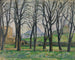van Châtaigniers au Jas de Bouffan - Paul Cézanne — weergave van het kunstwerk