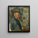 Kapper hoed Cézanne - Paul Cézanne — ingelijst kunstwerk aan de muur