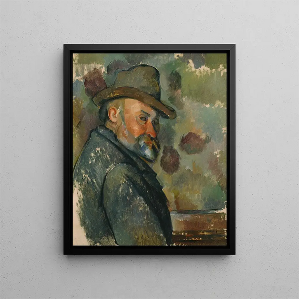 Paul Czanne - Czanne coiff dun chapeau mou.webp