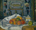 Borden met appels - Paul Cézanne — weergave van het kunstwerk