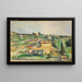 Champs à Bellevue - Paul Cézanne — ingelijst kunstwerk aan de muur