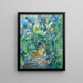 van Sentier forestier du Mas Jolie au Château Noir - Paul Cézanne — ingelijst kunstwerk aan de muur