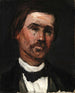 Hoofd van een man - Paul Cézanne — weergave van het kunstwerk