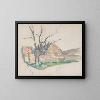Paul Czanne - Paysage Dhiver.webp