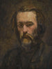 Portret van een man - Paul Cézanne — weergave van het kunstwerk
