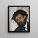 Portret van Antoine Fortuné Marion - Paul Cézanne — ingelijst kunstwerk aan de muur