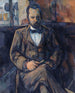 Portret van Ambroise Vollard - Paul Cézanne — weergave van het kunstwerk