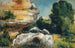 Roches - Paul Cézanne — weergave van het kunstwerk