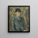 De zoon van de kunstenaar - Paul Cézanne — ingelijst kunstwerk aan de muur