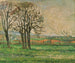 van de naakte bomen bij Jas de Bouffan - Paul Cézanne — weergave van het kunstwerk
