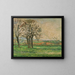 van de naakte bomen bij Jas de Bouffan - Paul Cézanne — ingelijst kunstwerk aan de muur