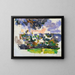 Het tuin bij Lauves - Paul Cézanne — ingelijst kunstwerk aan de muur