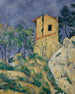 Het huis met gescheurde muren - Paul Cézanne — weergave van het kunstwerk