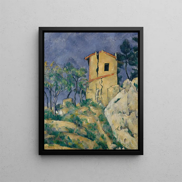 Paul Czanne - The House with the Cracked Walls.webp
