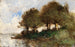 Rivier van de rivier - Paul Désiré Trouillebert — weergave van het kunstwerk