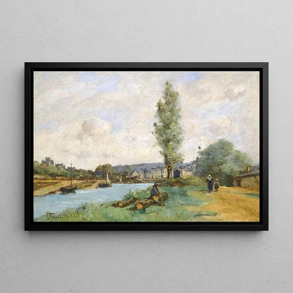 Paul Dsir Trouillebert - Le Pont De Landernau Finistere.webp
