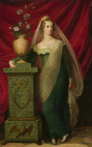 Paul Ernst Gebauer - Portrait of a princess.webp