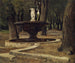 Fontaine in het park van Villa Borghèse in Rome - Paul Flickel — weergave van het kunstwerk