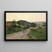 van Bergers en chemin sur un sentier de campagne - Paul Franz Flickel — ingelijst kunstwerk aan de muur