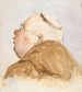 monnik met een bril van achteren - Paul Franz Otto — weergave van het kunstwerk