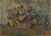 Natuurschildering met bloemen - Paul Gauguin — weergave van het kunstwerk