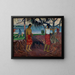 Le Raro te Oviri onder de Pandanus - Paul Gauguin — ingelijst kunstwerk aan de muur