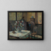 Binnenruimte - Paul Gauguin — ingelijst kunstwerk aan de muur