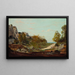 Landschap bij Saint-André nabij Marseille - Paul Gauguin — ingelijst kunstwerk aan de muur
