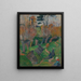 Landschap - Paul Gauguin — ingelijst kunstwerk aan de muur